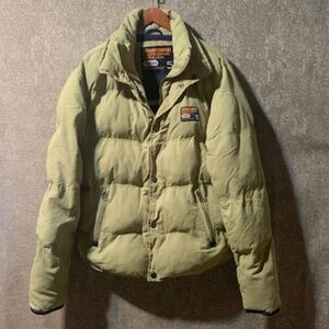 Superdry Puffer Jacket NWOT - Khaki size Large